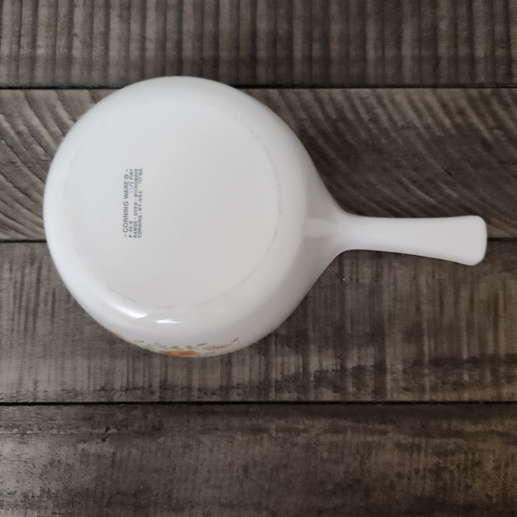 Corning Ware P-82-B Wildflowers Spring Bouquet Floral Pan Handle Dish 1 1/2 Pint - Picture 7 of 8